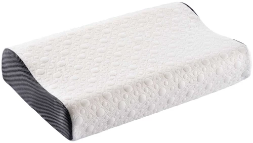 Μαξιλάρι με καμπύλες PEACEFUL Λευκό Μαξιλάρι ύπνου: 60 x 40 + 12/10 εκ. MADI