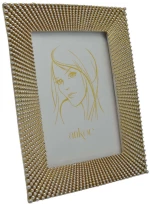 Κορνίζα Πέρλες 23999-6 15x20cm Gold Ankor Πολυέστερ