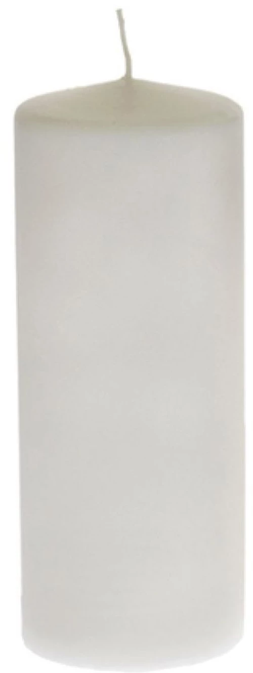 Κερί Κύλινδρος 16508 7x18cm White Παραφίνη