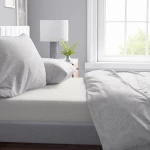 Σεντόνια Άρτεμις 701 (Σετ 4τμχ) Grey DimCol Queen Size 240x270cm 100% Βαμβάκι
