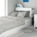 Σεντόνια Άρτεμις 701 (Σετ 3τμχ) Grey DimCol Single 160x240cm 100% Βαμβάκι