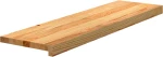 vidaXL Πατάκια Σκάλας 16 τεμ. Ανοιχτό Καφέ 90x25x2 cm Ξύλο Δρυός