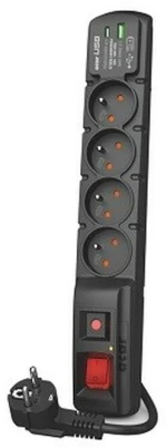 Πολύπριζο με 4 Πρίζες με διακόπτη Acar W2440 (1,5 m)