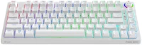 Πληκτρολόγιο Savio PHENIX WHITE GAT RED Λευκό