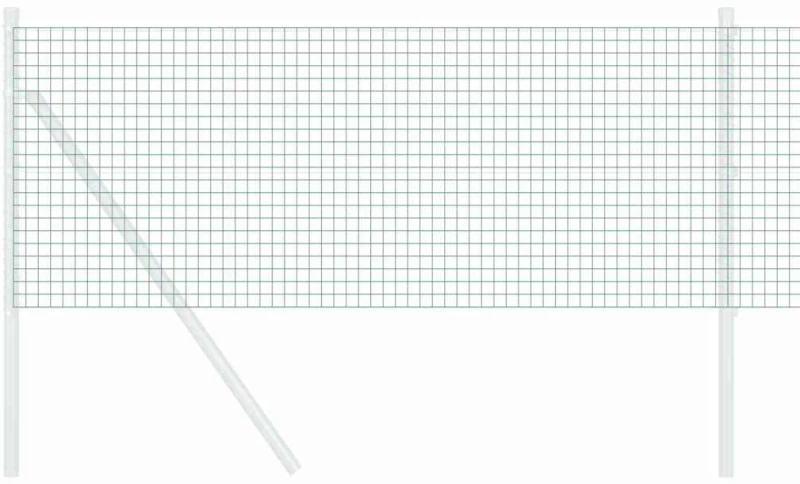 vidaXL Συρμάτινος Φράκτης Πράσινος 0,4x25 μ Σίδηρος