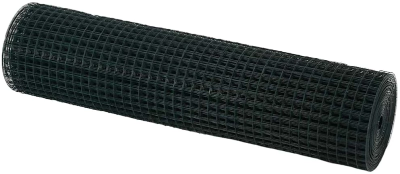 vidaXL Επικαλυμμένο Συρματοπλέγμα Πράσινο 0.5x50 μ Χάλυβας