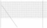 vidaXL Γκρι Συρματόπλεγμα Χάλυβα 0.6 x 50 μ