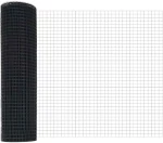 vidaXL Γκρι Συρματόπλεγμα Χάλυβα 0.6 x 50 μ