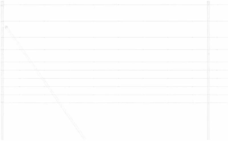 vidaXL Φράχτης Περιοχής 1.2x50 μ Γαλβανισμένο Σίδερο