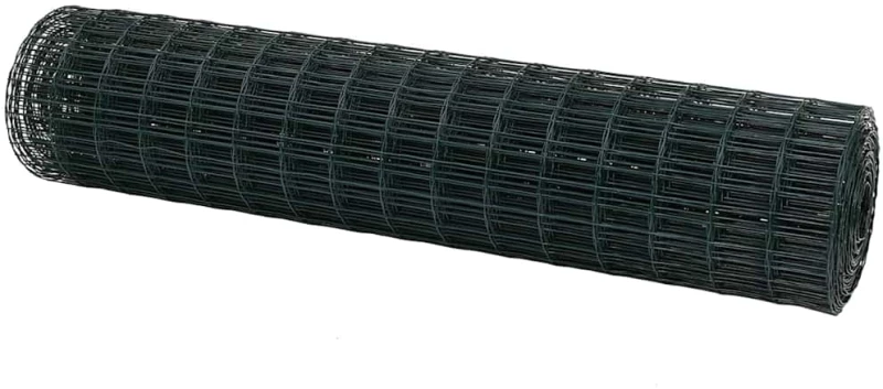 vidaXL Euro Φράκτης Πράσινος 1x10 μ Σίδερο