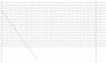 vidaXL Euro Φράκτης Πράσινος 1x10 μ Σίδερο