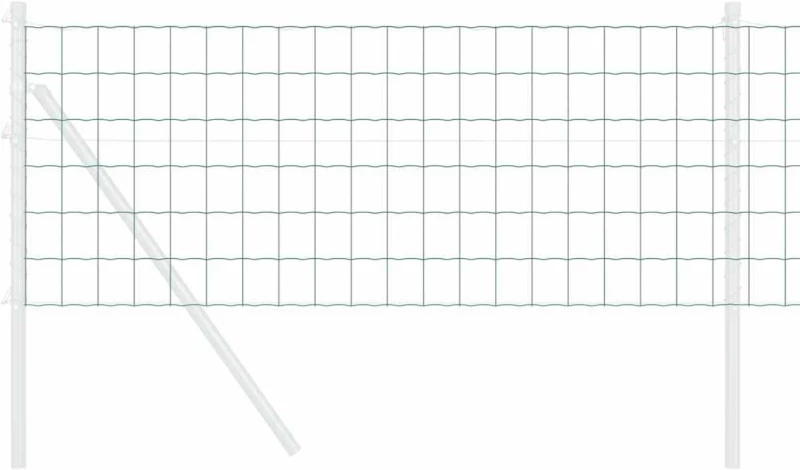 vidaXL Ευρωπαϊκός Φράχτης Πράσινος 0.4x50 μ Σιδήρου