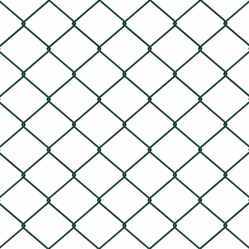 vidaXL Φράχτης Πράσινο 25 x 0.4 m Μέταλλο