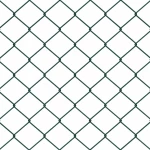 vidaXL Φράχτης Πράσινο 25 x 0.4 m Μέταλλο