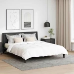 vidaXL Πάπλωμα με μαξιλάρι 3 pcs Λευκό 200 x 220 cm Πούπουλο