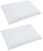 vidaXL Πάπλωμα με μαξιλάρι 3 pcs Λευκό 200 x 220 cm Πούπουλο