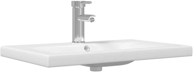 vidaXL Σετ Επίπλων Μπάνιου 3 pcs Μαύρη δρυς 60 x 38.5 x 45 cm