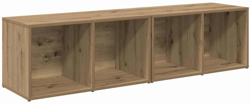 vidaXL Σετ επίπλου τηλεόρασης 2 pcs Artisan Oak 37 x 35 x 107 εκ