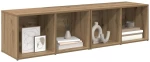 vidaXL Σετ επίπλου τηλεόρασης 2 pcs Artisan Oak 37 x 35 x 107 εκ