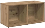 vidaXL Σετ επίπλου τηλεόρασης 2 pcs Artisan Oak 37 x 35 x 107 εκ