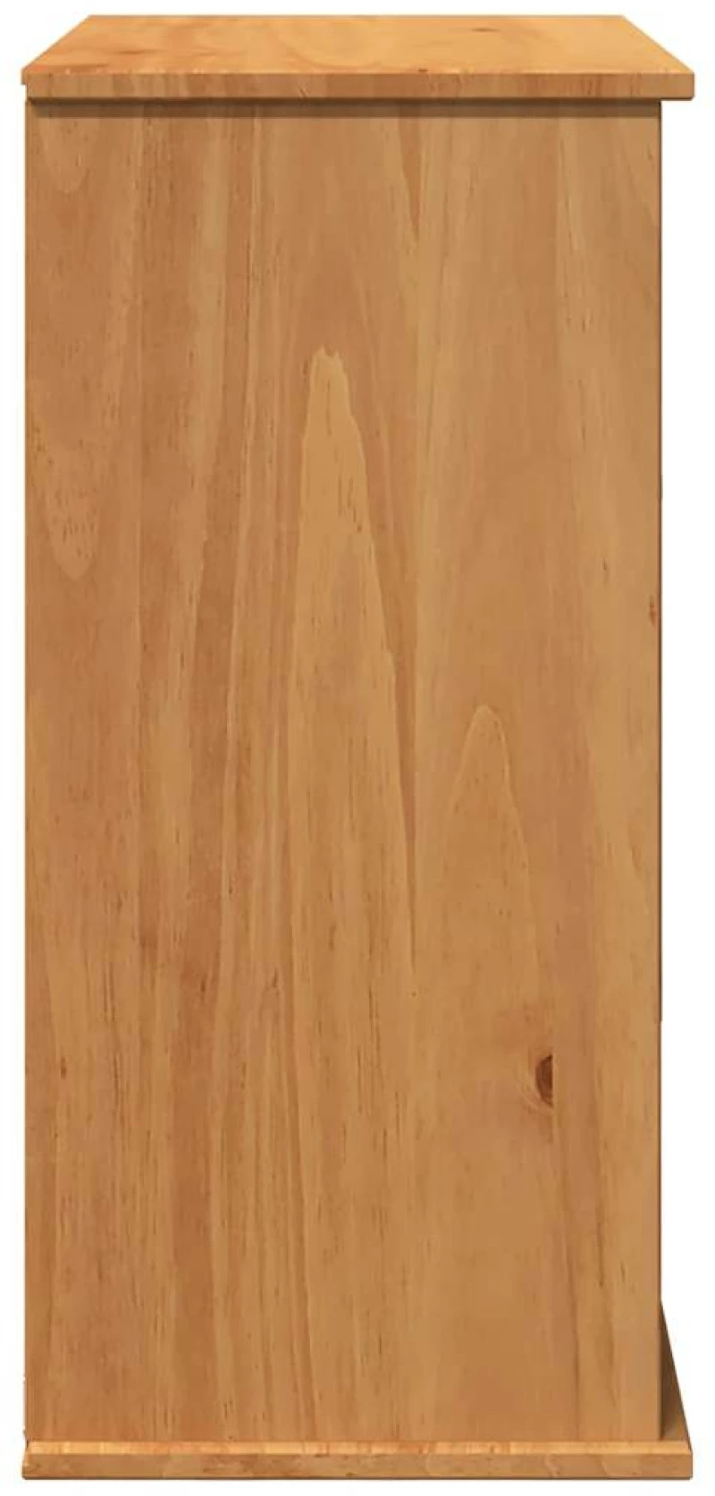 vidaXL Κρεμαστό Ντουλάπι Μπάνιου Μέλι καφέ 67.5 x 34 x 71.5 εκ