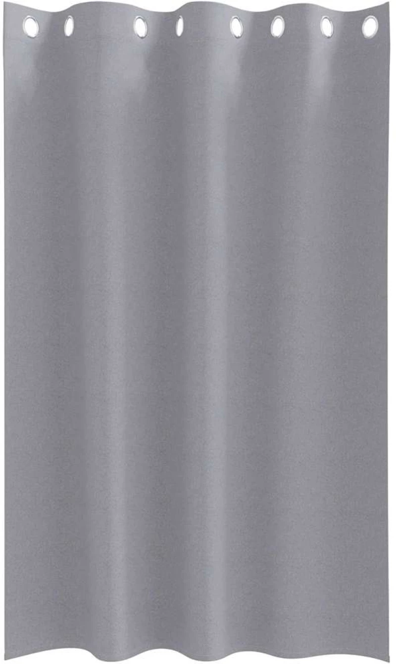 vidaXL Κουρτίνες 2 pcs Ανοιχτό γκρι 175 x 140 εκ. Πολυεστέρας