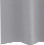vidaXL Κουρτίνες 2 pcs Ανοιχτό γκρι 175 x 140 εκ. Πολυεστέρας