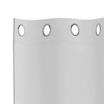 vidaXL Κουρτίνες 2 pcs Ανοιχτό Γκρι 175 x 140 εκ. Πολυεστέρας