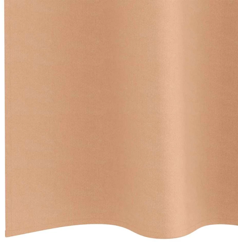 vidaXL Κουρτίνες 2 pcs Ανοιχτό καφέ 175 x 140 εκ. Πολυεστέρας