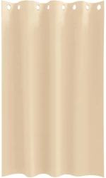 vidaXL Κουρτίνες με κουρτίνες 2 pcs Κρεμ 175 x 140 εκ. Πολυεστέρας
