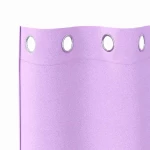 vidaXL Κουρτίνες με κουρτίνες 2 pcs Μοβ 175 x 140 εκ. Πολυεστέρας