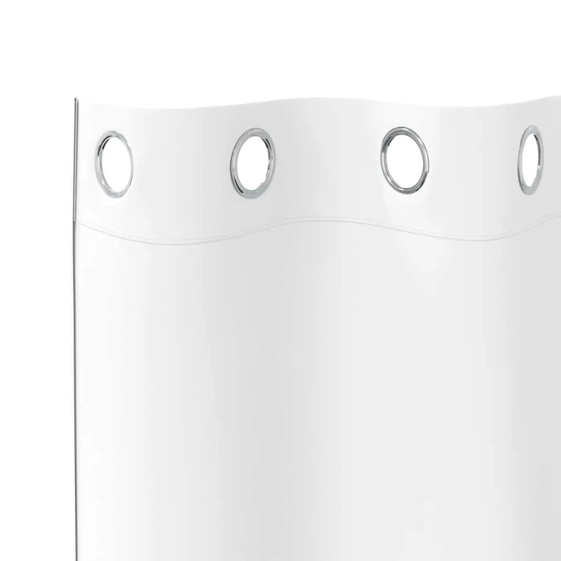 vidaXL Κουρτίνες 2 pcs Καθαρό Λευκό 175 x 140 εκ. Πολυεστέρας