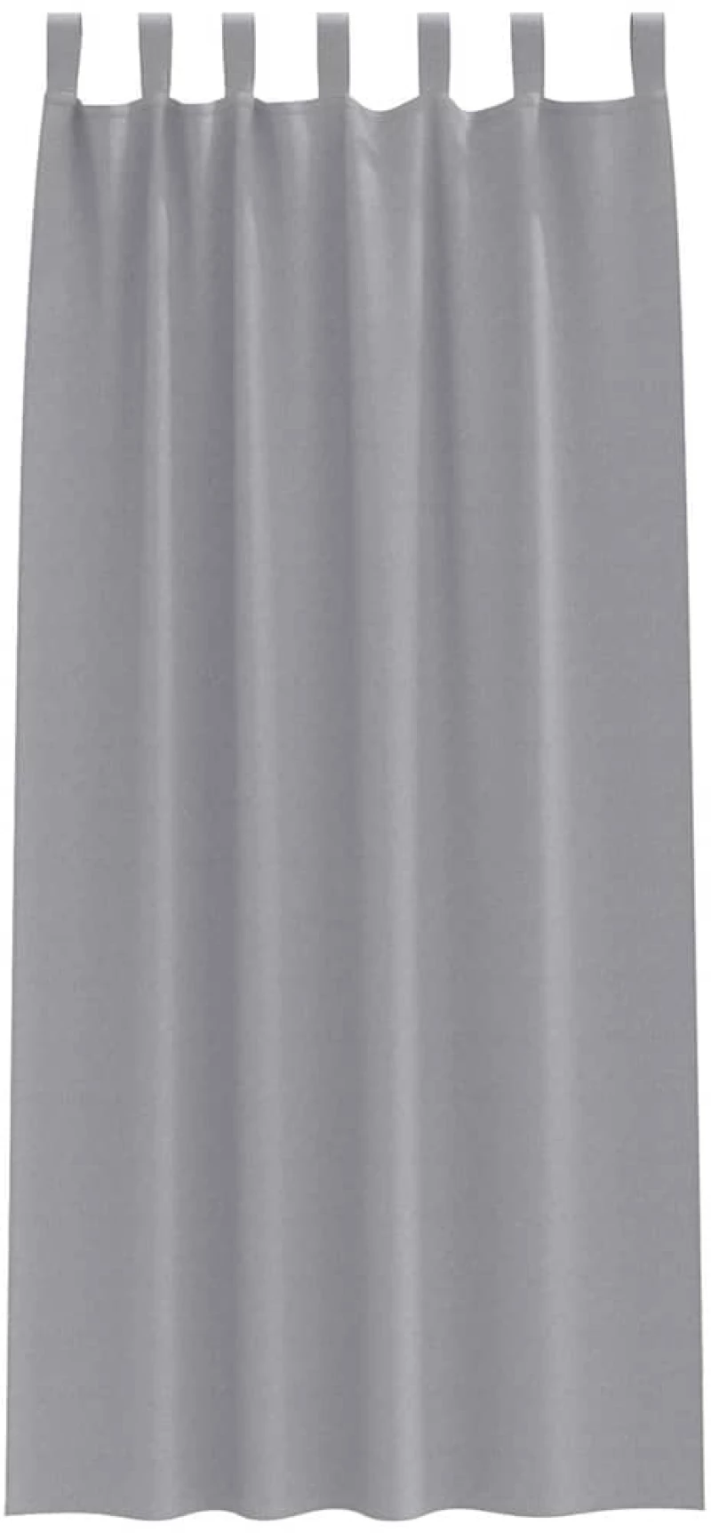 vidaXL Κουρτίνες 2 pcs Ανοιχτό γκρι 245 x 140 εκ. Πολυεστέρας