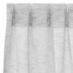 vidaXL Κουρτίνες 2 pcs Ανοιχτό γκρι 140 x 140 εκ. Πολυεστέρας