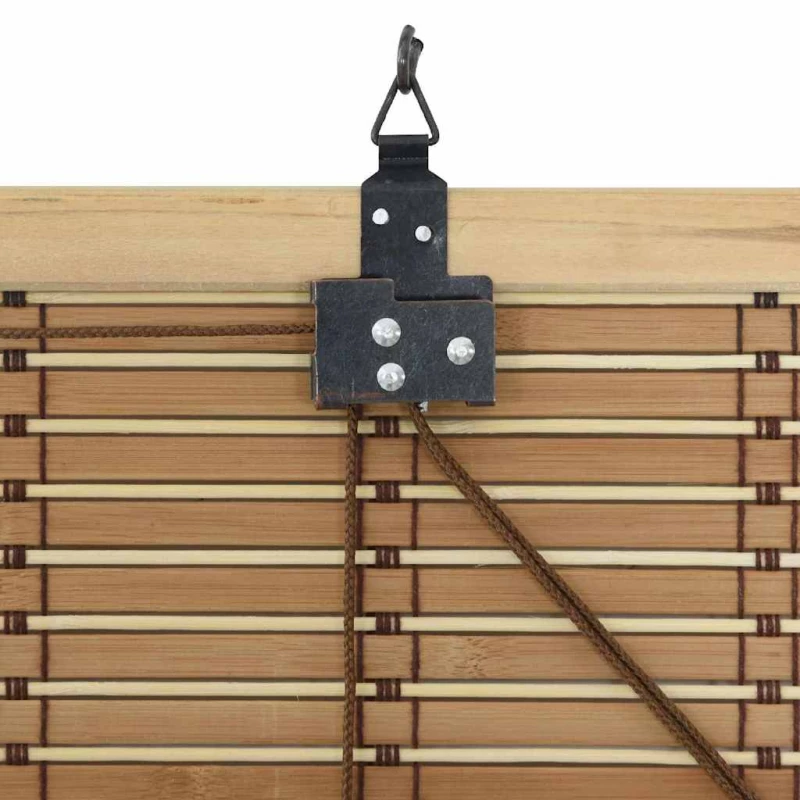 vidaXL Ρολά και Σκίες Παραθύρων Ανοιχτό καφέ 100 x 160 cm Μπαμπού