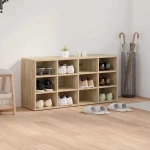 vidaXL Ντουλάπα Παπουτσιών Sonoma Δρυς 103x30x51 εκ Επεξεργασμένο ξύλο