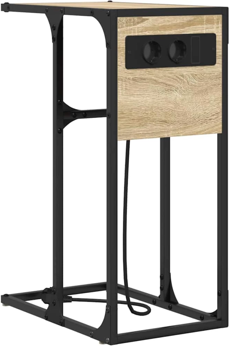 vidaXL Κομοδίνο Sonoma Δρυς 41.5 x 26 x 60.5 εκ Επεξεργασμένο ξύλο