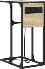 vidaXL Κομοδίνο Sonoma Δρυς 41.5 x 26 x 60.5 εκ Επεξεργασμένο ξύλο