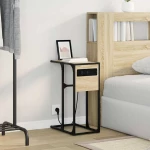vidaXL Κομοδίνο Sonoma Δρυς 41.5 x 26 x 60.5 εκ Επεξεργασμένο ξύλο