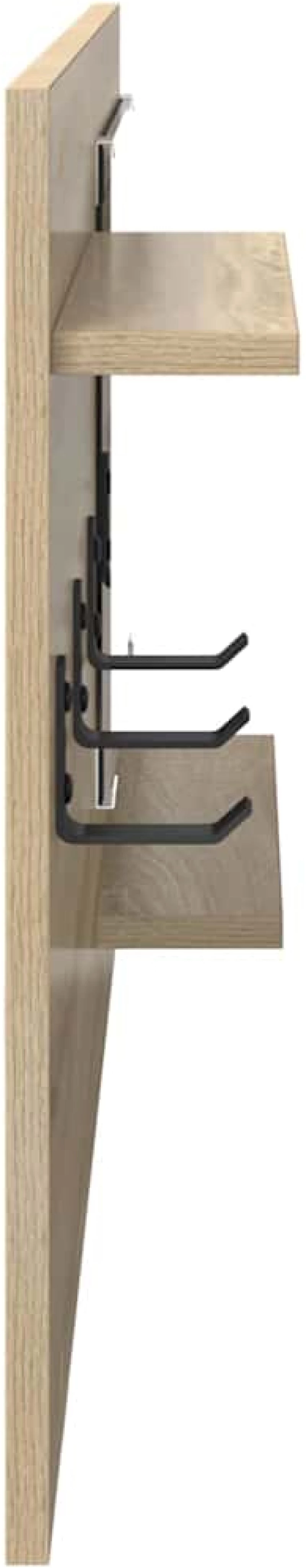 vidaXL Τοίχου Κρεμάστρα Sonoma Oak 90 x 10 x 50 εκ Επεξεργασμένο ξύλο