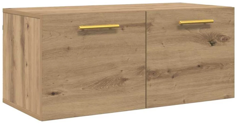 vidaXL Ντουλάπα Τοίχου Χειροποίητη δρυς 80 x 36.5 x 35 cm