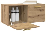 vidaXL Ντουλάπα Τοίχου Χειροποίητη δρυς 80 x 36.5 x 35 cm