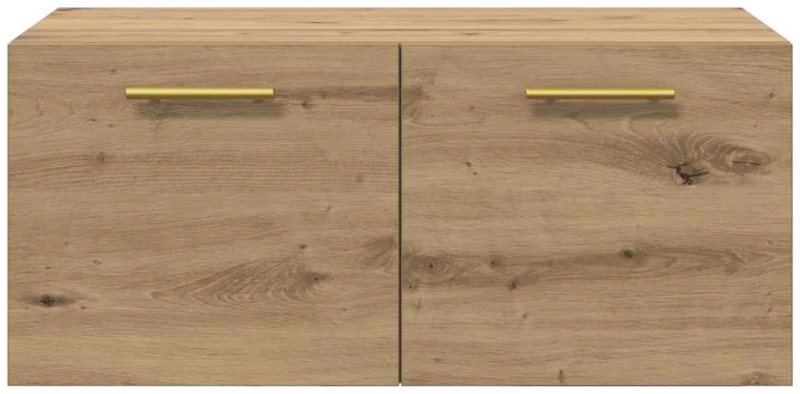 vidaXL Ντουλάπα Τοίχου Χειροποίητη δρυς 80 x 36.5 x 35 cm