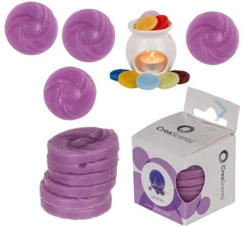 BLUE GIFTS ΑΡΩΜΑΤΙΚΑ ΔΙΣΚΑΚΙΑ LAVENDER 6 CHIPS ΑΝΑ ΚΟΥΤΙ 30G 4,5 * 4,5 * 6,5CM