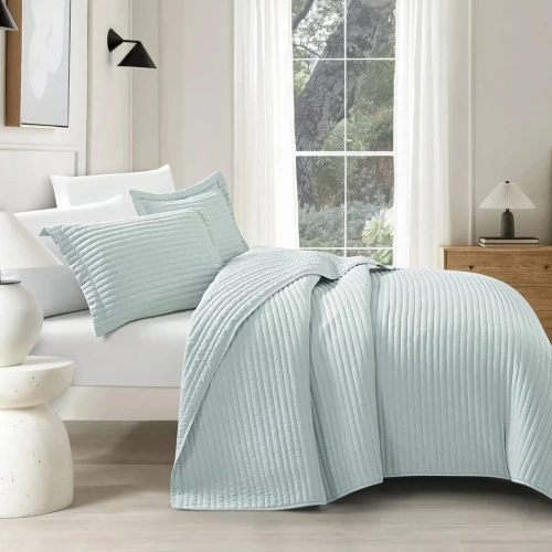 Κουβερλί aqua 260x240cm Liolios Home 2656 MABELLE