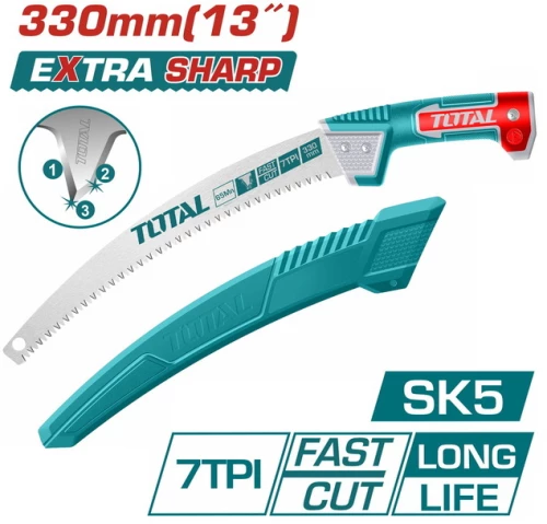 TOTAL Πριόνι Κλάδου Κυρτό 33cm (THPS3308)