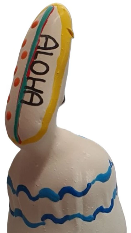 CONDOMERIE - HANDPAINTED NOVELTY CONDOMS SURFBOARD