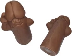 DIABLO PICANTE - WPENIS SHAPED WHISTLE IN BROWN COLOR