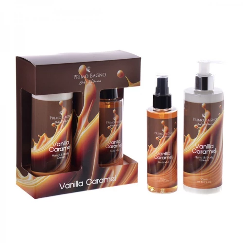 Beauty Duo Vanilla Caramel Body Lotion 300ml + Body Mist 150ml