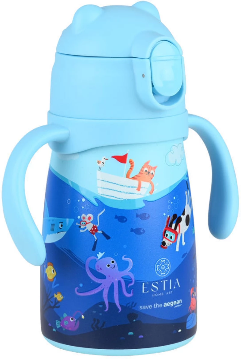 ΘΕΡΜΟΣ ΠΑΙΔΙΚΟ BUBBLE BOTTLE SAVE THE AEGEAN 300ml OCEAN PLAY 01-33170